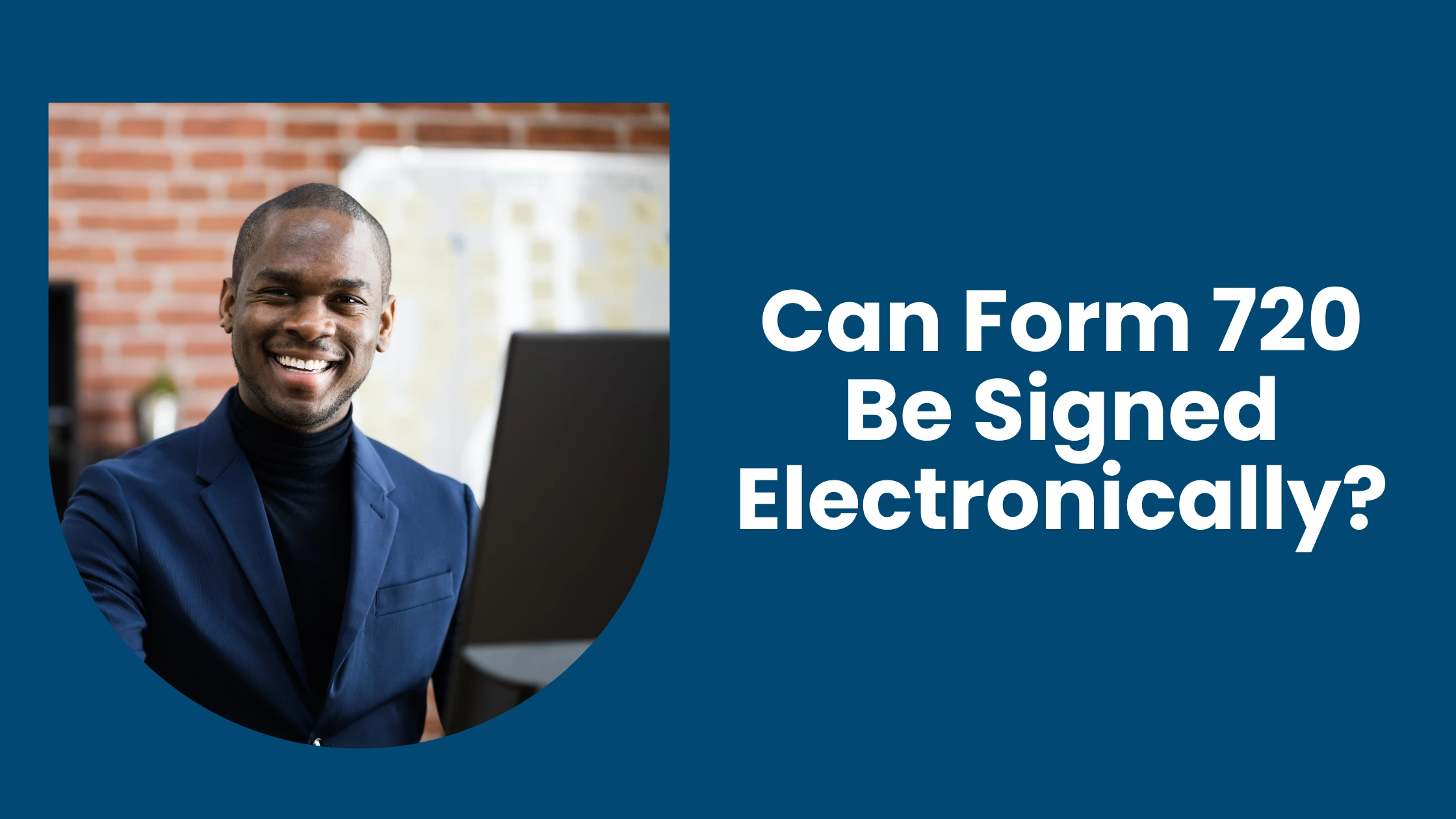 Can Form 720 Be Signed Electronically?